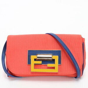 Fendi Mamma Bucket Baguette FF Mutlicolor Crossbody Bag